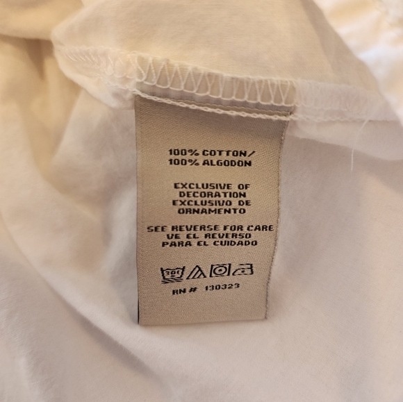 Calvin Klein Girls Off The Shoulder Jean Ruffle Dress Size 2T - Picture 5 of 6